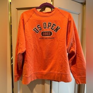 Jones and Mitchell Sportswear U.S. Open, 2003 Arthur  Ashe Stadium sweatshirt.
